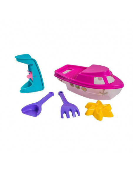 Barcuta + Moara pentru nisip si accesorii, 35x17.5x13 cm -