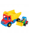 Camion + Utilaj constructie, 38x20x25 cm - Tigres,ROB-39219