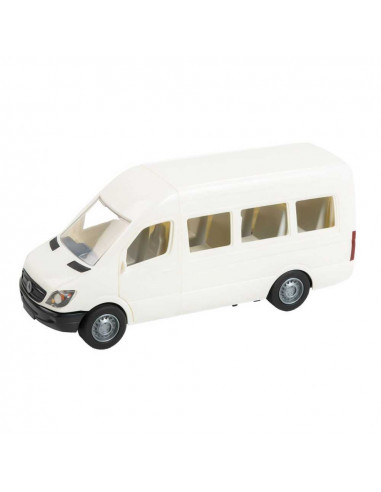 Masina Mercedes-Benz Sprinter, alba, 25x6,4x11 cm -