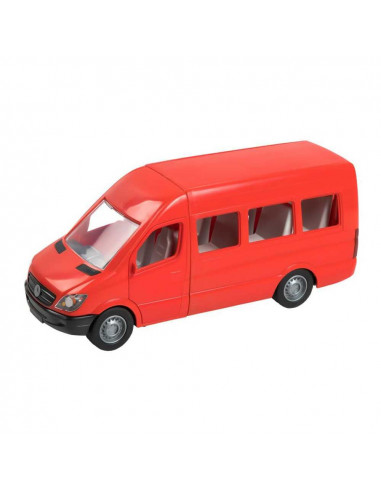 Masina Mercedes-Benz Sprinter, rosie, 25x6,4x11 cm -