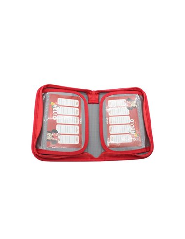 Set gradinita Minnie, Rosu - Ghiozdan gradinita, Penar