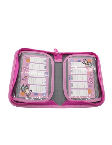 Set gradinita Minnie, Roz - Ghiozdan gradinita, Penar neechipat