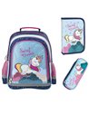 Set scoala Sweet Dreams- Ghiozdan scoala, Penar neechipat cu 1