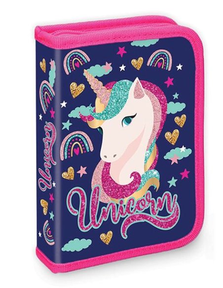 Set scoala Unicorn 2 - Ghiozdan scoala clasele I-IV si Penar