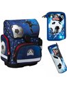 Set scoala Fotbal 4 - Ghiozdan scoala ergonomic, Penar echipat