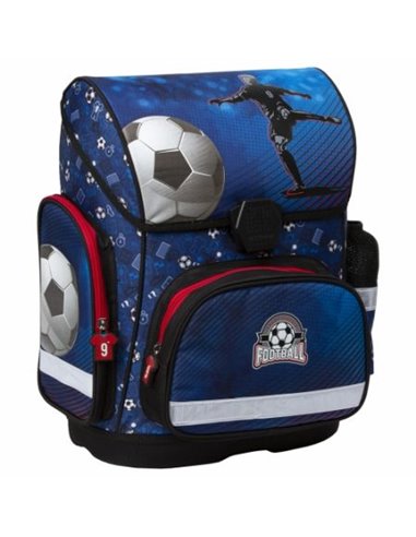 Set scoala Fotbal 4 - Ghiozdan scoala ergonomic, Penar echipat