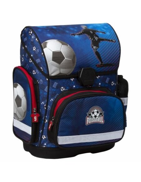 Set scoala Fotbal 4 - Ghiozdan scoala ergonomic, Penar echipat