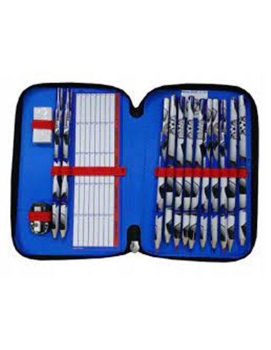 Set scoala Fotbal 4 - Ghiozdan scoala ergonomic, Penar echipat