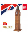 Cubic Fun - Puzzle 3D Big Ben (Nivel Mediu 44 Piese),CUC094h