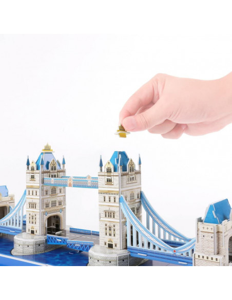 Cubic Fun - Puzzle 3D Tower Bridge (Nivel Mediu 52