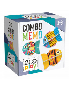 Headu Ecoplay - Joc Memorie Sa Potrivim Pestisorii,HE28481 2