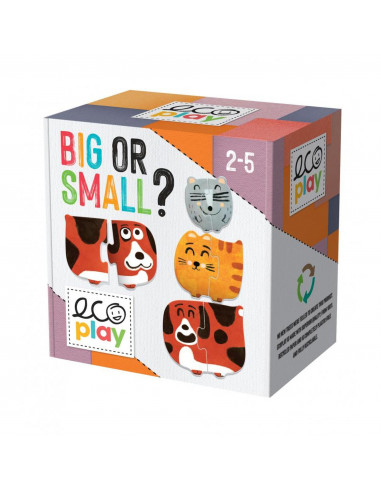 Headu Ecoplay - Puzzle-Uri Progresive - Mic Sau Mare?,HE28511