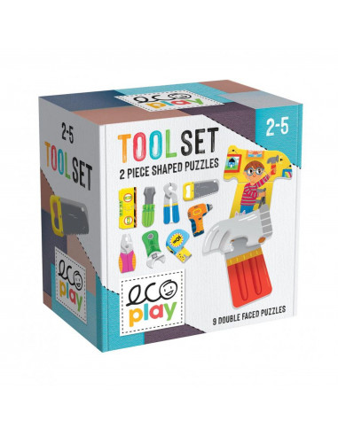 Headu Ecoplay - Puzzle-Uri Set Unelte,HE28498