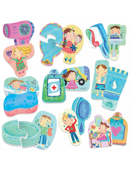 Headu Ecoplay - Puzzle-Uri Set Infrumusetare,HE28504