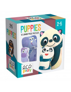 Headu Ecoplay - Puzzle-Uri Animalute Cu Pui,HE28542 2