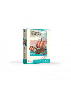 Cubic Fun - Puzzle 3D Nava Romana De Razboi 85 Piese,CUT4032h 2