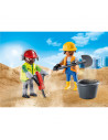 Playmobil - Set 2 Figurine Muncitori In Constructii,70272