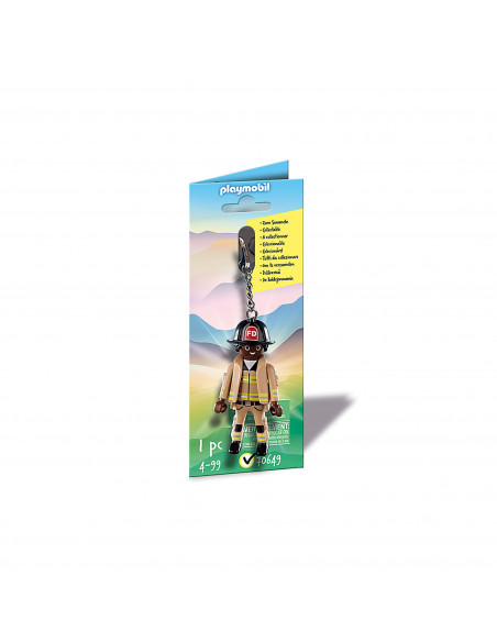 Playmobil - Breloc Pompier,70649