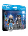 Playmobil - Set 2 Figurine - Politist Si Artist,70822
