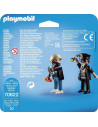 Playmobil - Set 2 Figurine - Politist Si Artist,70822