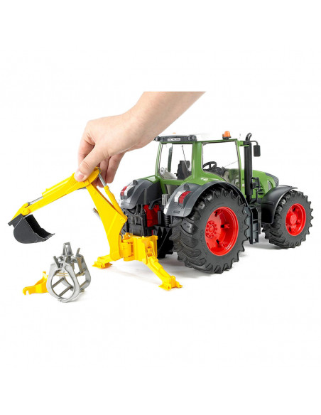 Bruder - Accesorii - Brat Hidraulic Spate Cu Graifer,BR02338