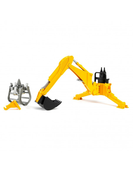 Bruder - Accesorii - Brat Hidraulic Spate Cu Graifer,BR02338