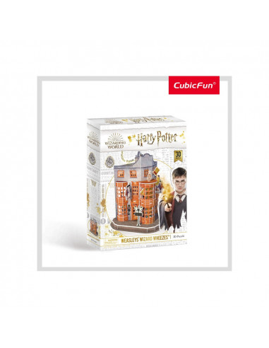 Cubic Fun - Puzzle 3D Harry Potter - Magazin Weasleys’ 62
