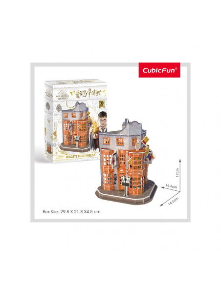 Cubic Fun - Puzzle 3D Harry Potter - Magazin Weasleys’ 62