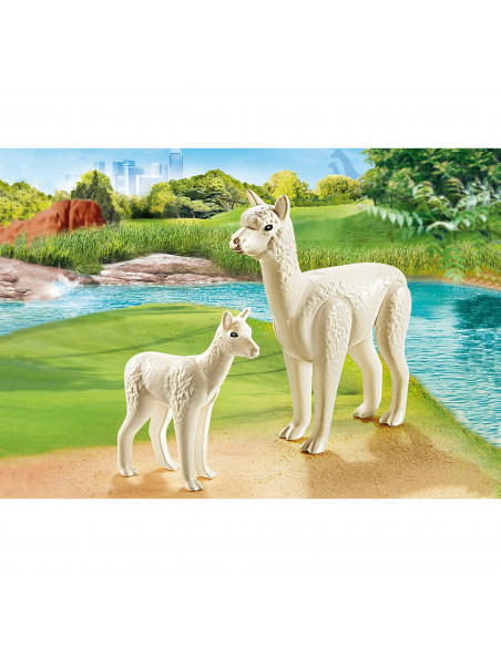 Playmobil - Alpaca Cu Pui,70350