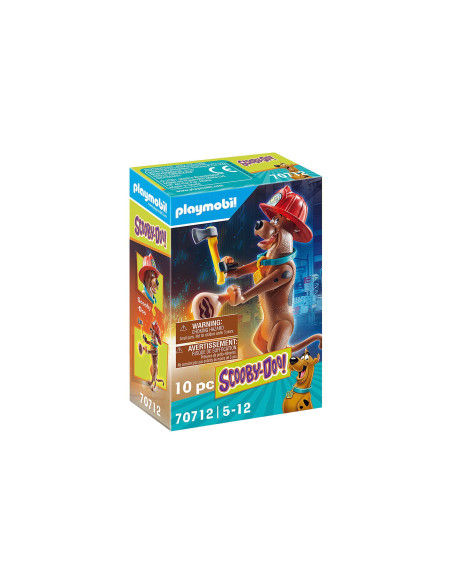 Playmobil - Figurina De Colectie - Scooby-Doo Pompier,70712