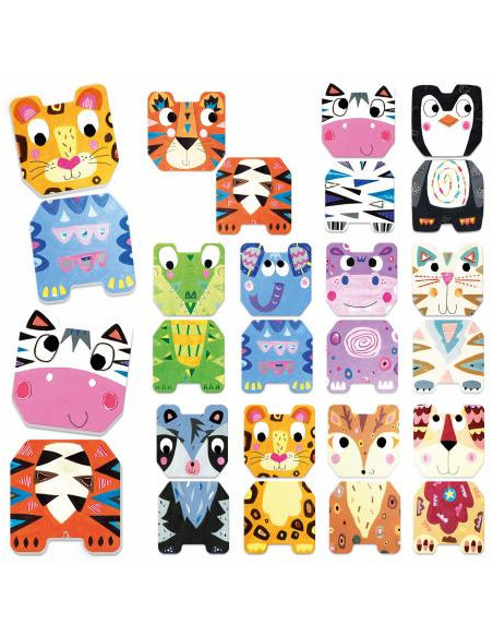 Headu Ecoplay - Joc De Memorie Fantamix,HE26142