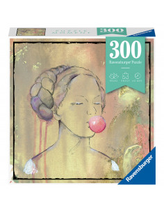 Puzzle Doamna Cu Balon Din Guma, 300 Piese,RVSPA12966 2