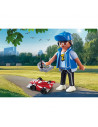 Playmobil - Figurina Baietel Cu Masinuta,70561