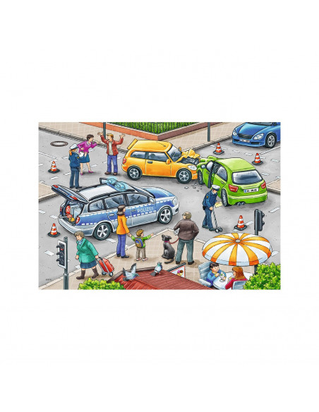 Puzzle Politie, 2X12 Piese,RVSPC07578