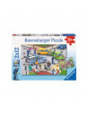 Puzzle Politie, 2X12 Piese,RVSPC07578