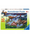 Puzzle Locul De Joaca Al Dinozaurilor, 35 Piese,RVSPC08613