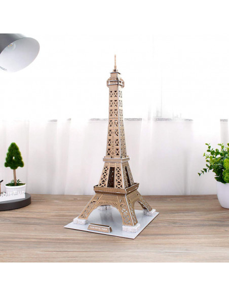 Cubic Fun - Puzzle 3D Turnul Eiffel (Nivel Mediu 39