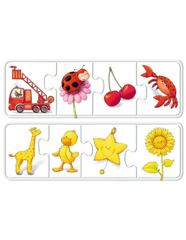 Puzzle Lucruri Colorate, 6X4 Piese,RVSPC03007