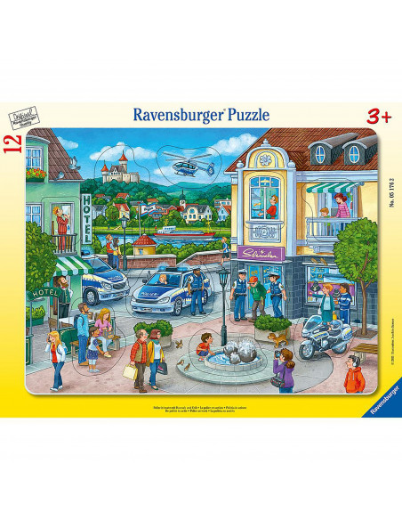 Puzzle Tip Rama Politia In Actiune, 12 Piese,RVSPC05176