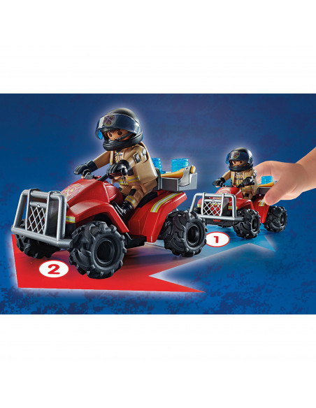 Playmobil - Vehicul Pompieri,71090