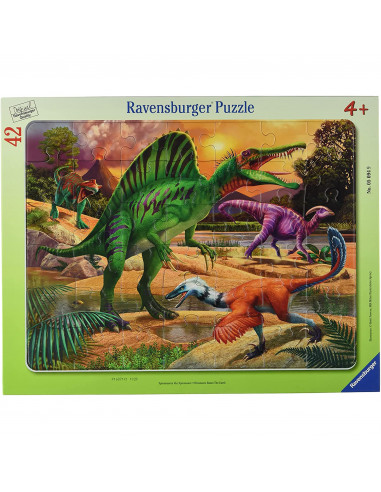 Puzzle Tip Rama Dinozauri, 42 Piese,RVSPC05094