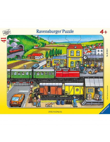 Puzzle Tip Rama Calatoria Cu Trenul, 41 Piese,RVSPC05234
