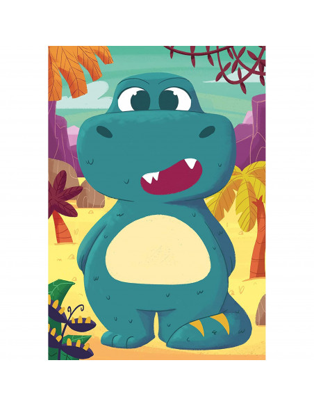 Puzzle Mix&Match Dinozauri, 3X24 Piese,RVSPC05197
