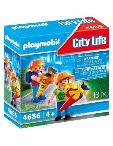 Playmobil - Prima Zi De Scoala A Copiilor,4686