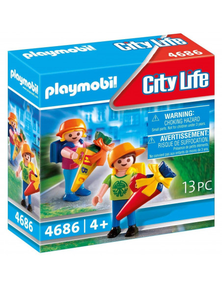 Playmobil - Prima Zi De Scoala A Copiilor,4686
