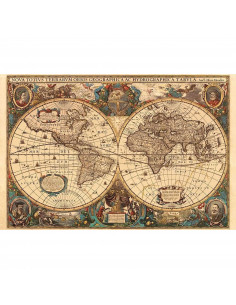 Puzzle Harta Antica A Lumii, 5000 Piese,RVSPA17411