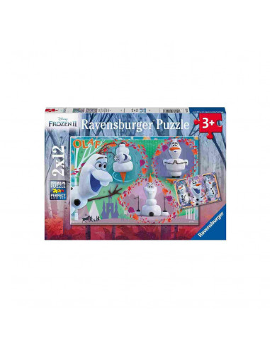Puzzle Olaf, 2X12 Piese,RVSPC05153