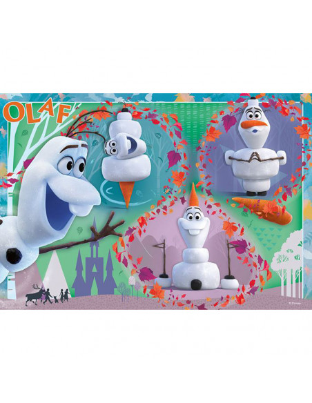 Puzzle Olaf, 2X12 Piese,RVSPC05153