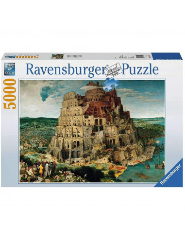 Puzzle Bruegel The Elder - Turnul Babel, 5000 Piese,RVSPA17423
