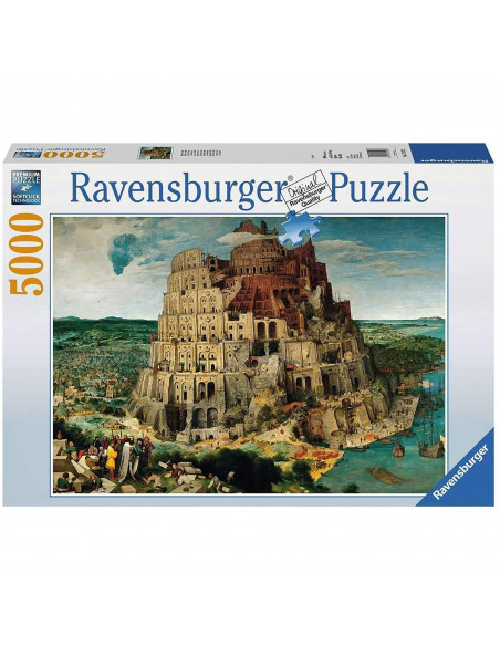Puzzle Bruegel The Elder - Turnul Babel, 5000 Piese,RVSPA17423
